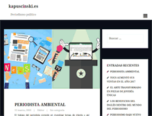 Tablet Screenshot of kapuscinski.es